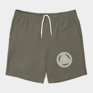Interlocking Triangles - Awesome Sacred Geometry Design Shorts