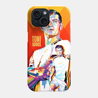 Toni Kroos WPAP fan art Phone Case