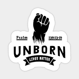 Unborn Lives Matter T-shirt Magnet