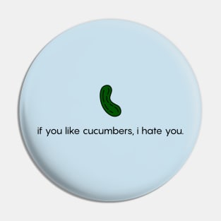 MONSTA X Minhyuk Cucumber meme Pin