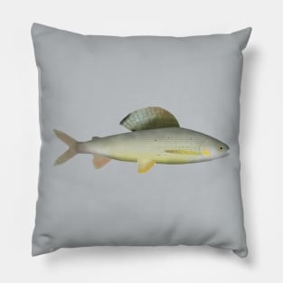 Baikal White Grayling Pillow