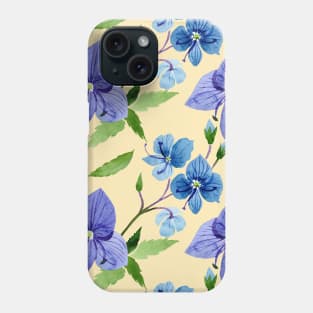 Veronica blue flower #3 Phone Case