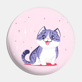 Kitty is excited to see you Pin