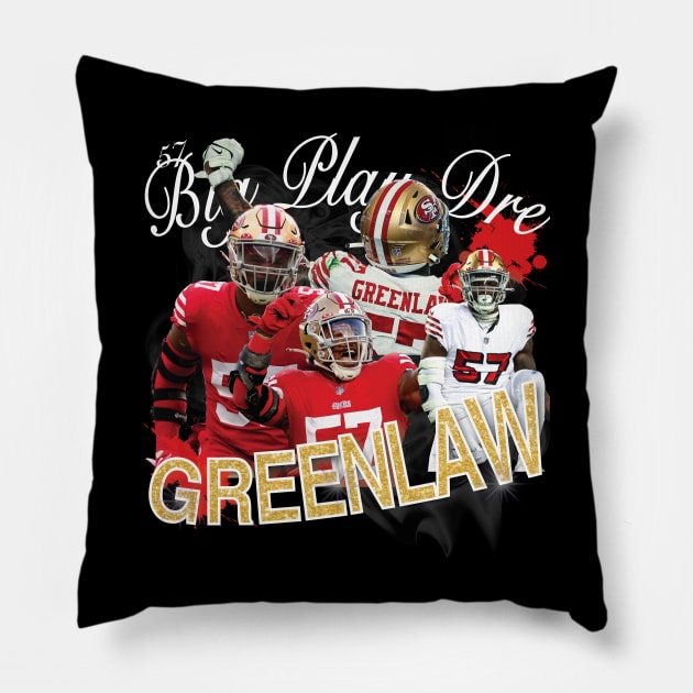 Big Play Dre Pillow by HistMo