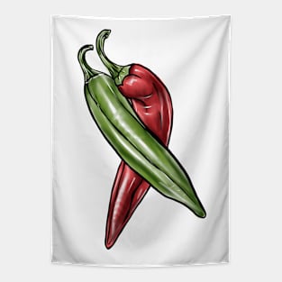 Chili peppers Tapestry