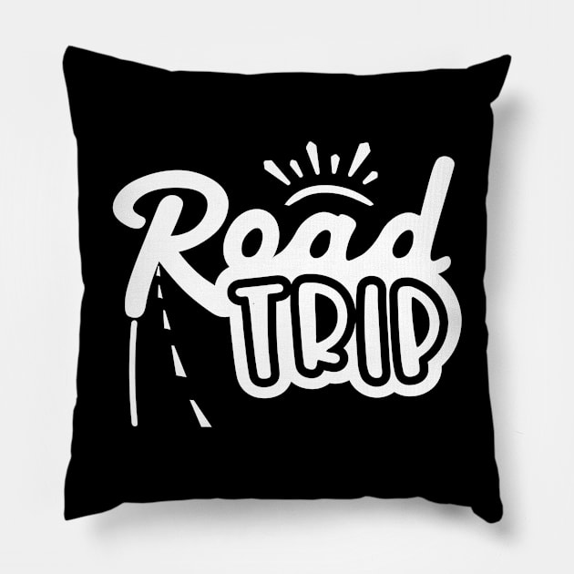 Road Trip Pillow by Alvd Design