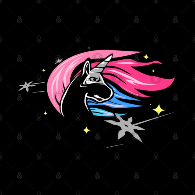 Unicorn Ninja | Martial Arts |Karate Unicorn by GigibeanCreations