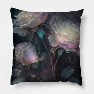 ridescent pastel roses3 Pillow