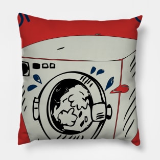 Tumble Turn Machine Pillow