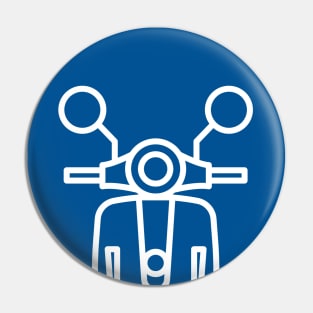 Vespa addict Pin