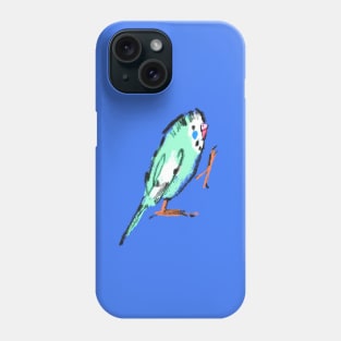 Happy Parakeet Phone Case