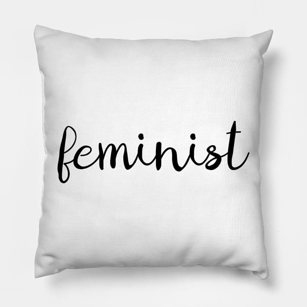 Feminist Pillow by ijsw