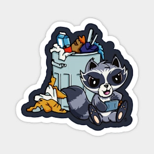 Raccoon Trash Panda Magnet