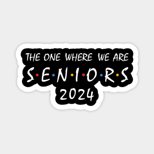 Class of 2024 Senior Gifts Funny Seniors 2024 Magnet