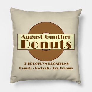 August Gunther Donuts Pillow