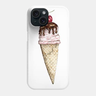 I scream for Ice Cream Phone Case