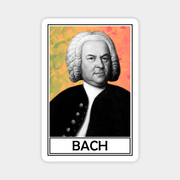 Johann Sebastian Bach Magnet by TheMusicophile