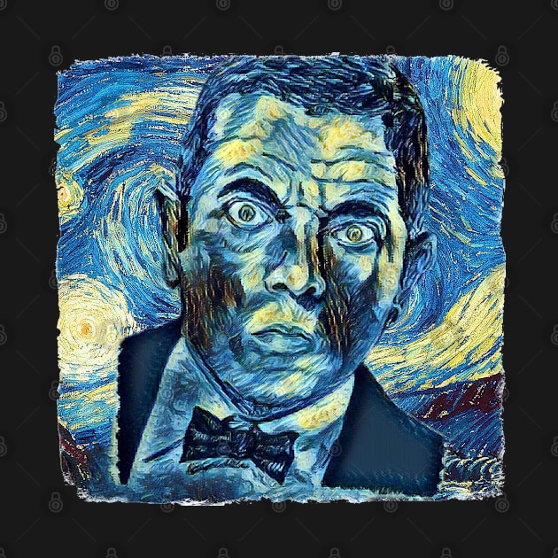 Mr. Bean Van Gogh Style by todos