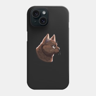 Brown / Chocolate British Shorthair Side Portrait Phone Case