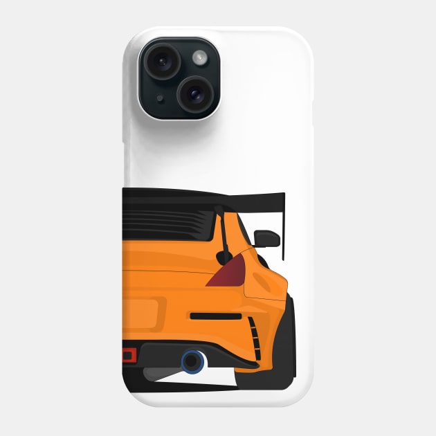 350Z ORANGE Phone Case by VENZ0LIC