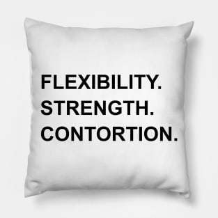 Contortionist Tshirt | Contortionist Shirt Exercise Gift Pillow