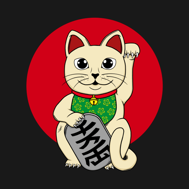 Lucky Cat by OogaBooga