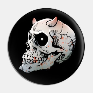 Devil Skull Pin