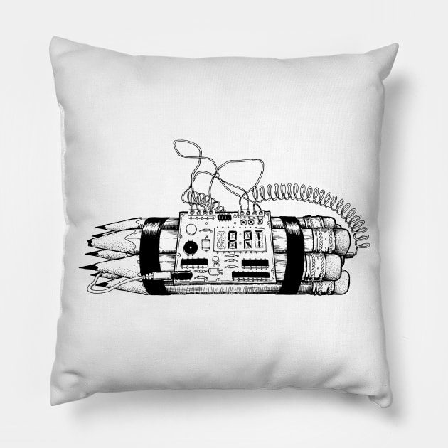 dynamite Pillow by rudoi