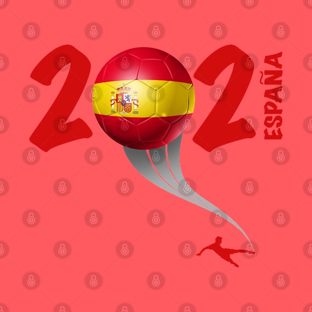 Spain Euro Soccer 2021 by DesignOfNations