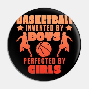 Baketball Girls Gift Pin