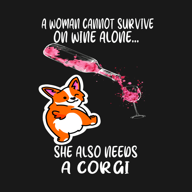 A Woman Cannot Survive On Wine Alone (280) by Drakes