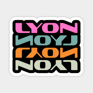 Lyon, France Magnet