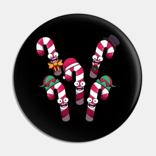 Cute Christmas Candy Cane’s Pin