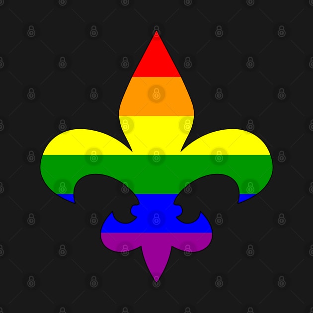 Fleur De Lis Pride! by somekindofguru