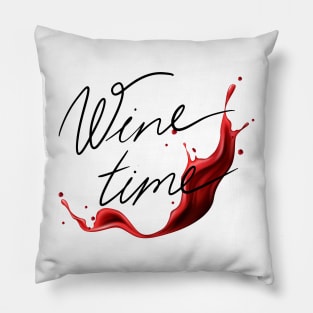 Wine time Pillow