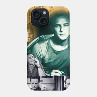 Marlon Brando Collage Portrait Phone Case