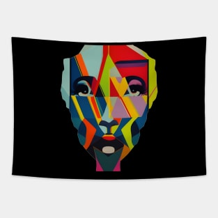 women's face Tapestry