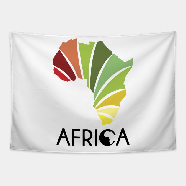 AFRICA Tapestry by ReignGFX