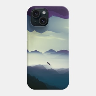 Mountains Abstraction Phone Case