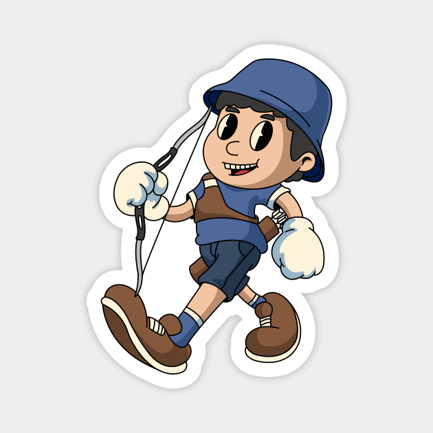 Cute Little Archery Magnet by milatees