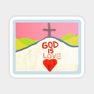 Salvation Mountain Tribute Magnet