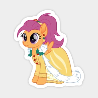 Holiday Scootaloo Magnet