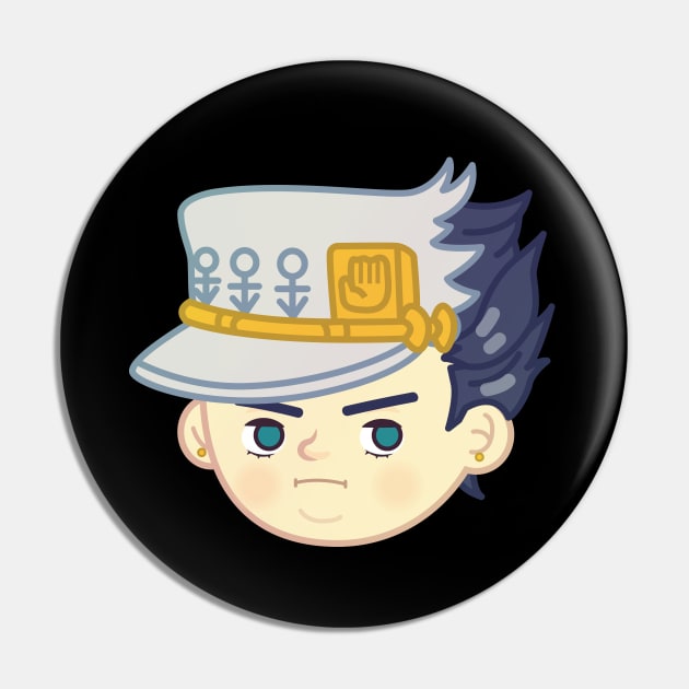 Jotaro x Kujo Part 4 - Chibiness Overload Pin by merch.x.wear