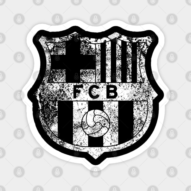 fc barcelona vintage Magnet by neteor