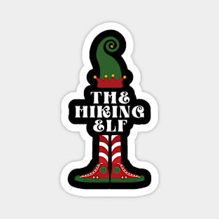 The Hiking Elf Magnet