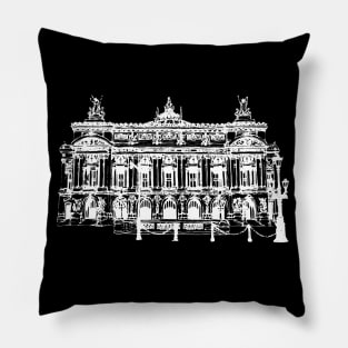 Palais Garnier Pillow