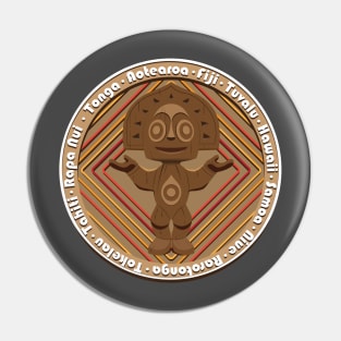 Polynesian Tiki Maui Pin