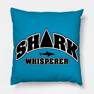 Shark whisperer Pillow