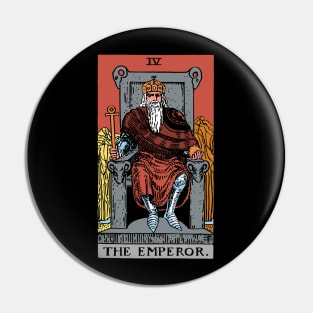 Emperor Tarot Card Rider Waite Pin