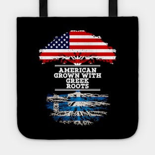 American Grown With Greek Roots - Gift for Greek From Greece Tote